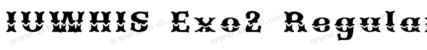 IUWHIS Exo2 Regular字体转换